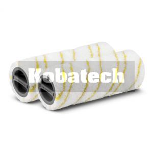 Kärcher sada 2 kusov žltých mikrovláknových valcov pre Kärcher FC 5 čistič tvrdých podláh 2.055-006.0