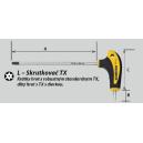 Proxxon L-skrutkovač TX 8 x 110 mm s dierkou, 22440
