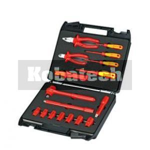 Knipex 98 99 11 Kompaktný kufor s náradím VDE pre elektrikárov - 17 dielny