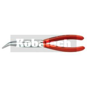 Knipex 200 mm polguľaté zahnuté s cvikom 26 21 200