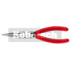 Knipex Kliešte 125 mm polguľaté s cvikom, 2501125