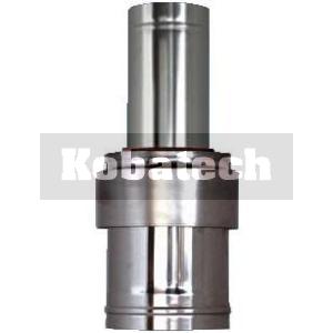 Koncovka pr.80/125 -PPH- A/Inox ku kódu 8647