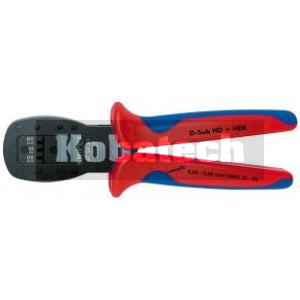 Knipex Kliešte lisovacie 190 mm na mini konektory