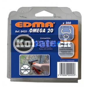 EDMA Spony 042501 pozinkované 200ks OMEGA 20