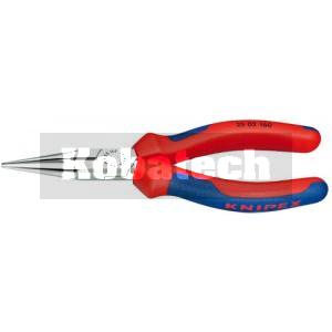 Knipex Kliešte 140mm polguľaté s cvikom