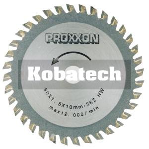 PROXXON  Kotúč 80x1,5x10 mm 36Z, 28732