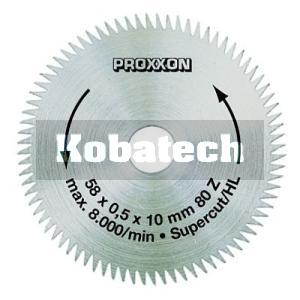Proxxon pílový kotúč 58x0,5x10 mm Z 80 Super Cut 28014