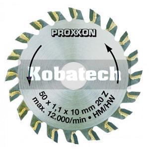 Proxxon pílový kotúč tvrdokov 50x1,1x10 mm Z 20,  28017