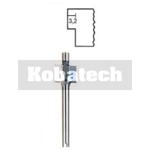 Proxxon fréza falcovacia 6,4 mm pre frézy MOF a MP 400, 29038