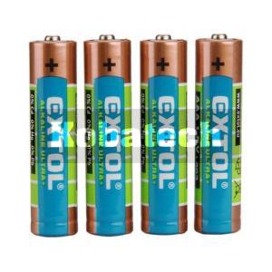 Extol Energy batéria 1,5V alkalická typ AAA/LR03/ 4 ks , 42010