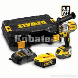 DeWALT DCD937P2 bezuhlíková aku príklepová vŕtačka XRP Li-Ion 14,4V, 2x5Ah