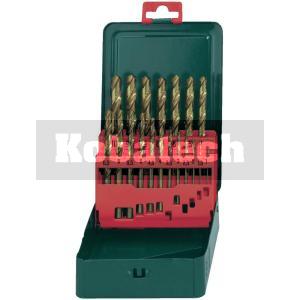 Metabo Sada vrtákov 1-10mm HSS TIN /19 dielna do kovu, 627156000