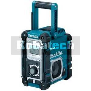 Makita Akumulátorové rádio s Bluetooth pripojením a USB portom na nabíjanie iných zariadení, DMR106