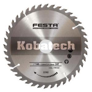 Festa Kotúč pílový s SK plátkami 190mm /20 mm 40Z, 22319