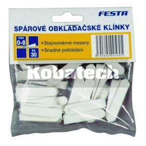 Festa Klinky plastové obkladačské 0-4mm bal. 100ks, 37156 