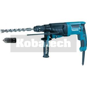 Makita Elektropneumatické vŕtacie a sekacie kladivo 800W SDS-plus, HR2630T