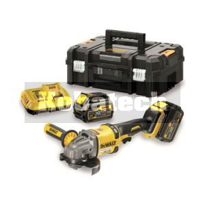 DeWALT DCG414T2 uhlová brúska AKU 54V-6,0Ah,125mm, FLEXVOLT