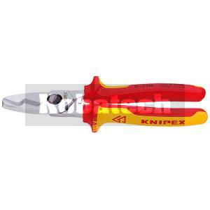 Knipex Kliešte 95 16 200 bočné štípacie 200 mm VDE na káble 9516200