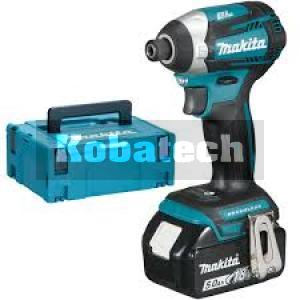 Makita Rázový uťahovač AKU Li-ion 18V 5,0Ah 175Nm, DTD170RTJ