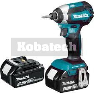 Makita Uťahovač rázový AKU Li-ion 18V 5,0Ah 170Nm, DTD153RTJ