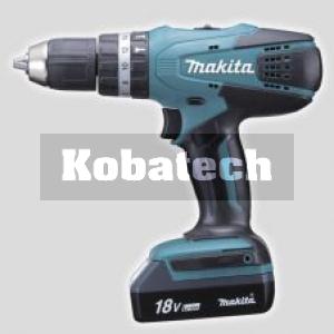 Makita Skrutkovač vŕtací s príklepom 18V 1,3Ah G-séria, HP457DWE