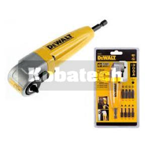 DeWALT DT71517 pravouhlý skrutkovací nástavec + sada 9 bitov