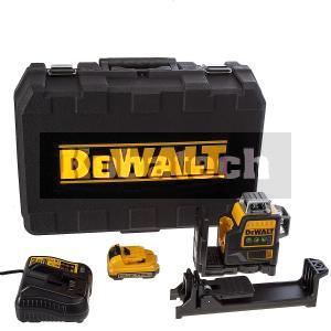 DeWalt LASER SAMONIVELAČNÝ 3x360° KRÍŽOVÝ ZELENÝ, DCE089D1G