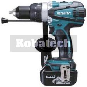 Makita Skrutkovač s príklepovom AKU Li-ion 18V 5,0Ah, DHP458RTJ