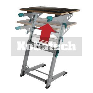 Wolfcraft Master cut 700 Skladací upínací pracovný stôl, 6908000