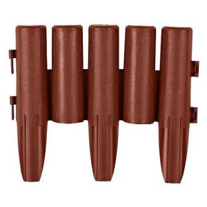 Palisada GE037, 27x24 cm, PP, terakota, flexi, 2,16m, bal. 8 ks, 2211200