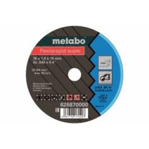 Metabo kotúč rezný 76x1,0x10mm / 5ks inox TF41,626870000