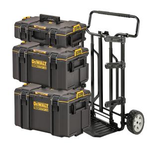 DeWalt sada 3 ks Tough boxov a vozíka, DWST83401-1