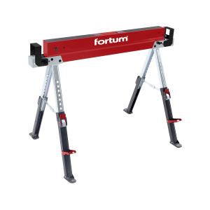 Fortum Podstavec pracovný skladací kovový, 590kg, nastaviteľná výška 61,5-82cm, 1- kus, 4759999