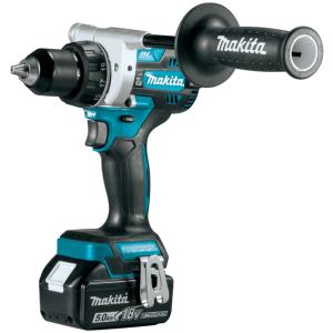 Makita Vŕtací skrutkovač AKU Li-ion 18V 5,0Ah bezuhlikový motor,  DDF486RTJ