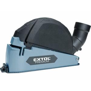 Extol Premium Kryt s odsávaním pre uhlovú brúsku na rezanie a drážkovanie, 115-125mm, 8807026