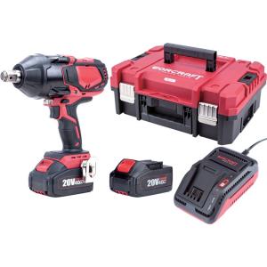 Worcraft Set XCUBE007 ShareSYS Toolbox, uťahovák CIW-S20LiB-1800, 2x 4.0 Ah akumulátor, 1x nabíjačka, 114878 