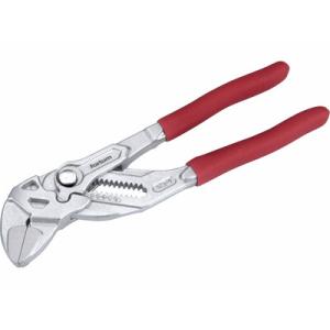 Fortum Kliešte s hladkými čelusťami, 180mm, CrV, poniklovaný, 4770211