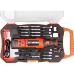 Strend Pro Brúska mini, priama, vŕtanie a brúsenie, 8 V, 1500 mAh, s príslušenstvom, 114607