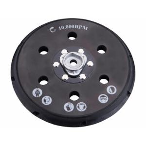 Extol Industrial Unášač brúsneho papiera so suchým zipsom, 125mm, pre 8791811, 8791845, 8791844A