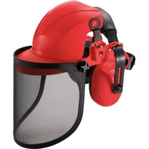 Štít s chráničmi sluchu Safetyco, ochranný, oceľ, CE, 313927