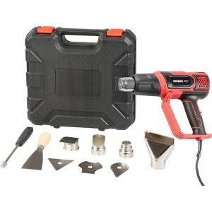 Strend Pro Pištoľ teplovzdušná HG203, 2000W, LCD display, s kufríkom, 213810A