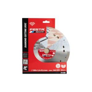 Festa Kotúč diamantový rezný plný 200x1.4x25.4mm, 21238