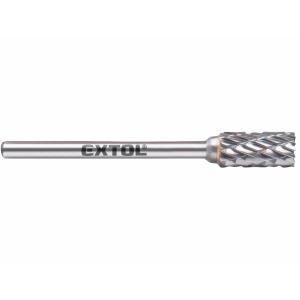 Extol Industrial Fréza karbidová valcová, ø6mm, rezná dĺžka 13mm, stopka ø3mm, 8703813