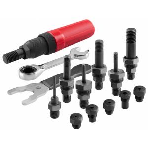 Fortum Nadstavec na nitovanie 2v1, nity 2,4-6,4mm, matice M3-M12, CrMoV, 4770667