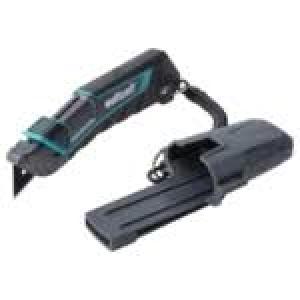 Wolfcraft Nôž s trapézovou čepeľou PRO SAFETY s puzdrom, 4292000