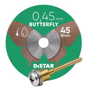 Distar Diamantový rezný kotúč Butterfly 45 mm s 0,45 mm hrúbkou, 11143158073