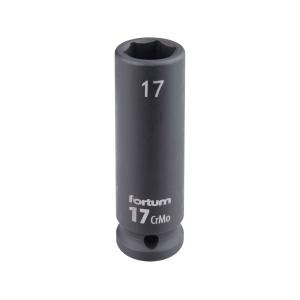 Fortum Kľúč nástrčný rázový, 1/2'', 17mm, 4703217
