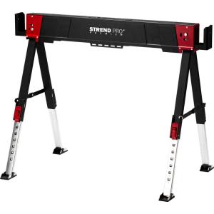 Strend Pro Koza stavebná Premium, 103,5x70x61/85cm, s nastaviteľnou výškou, podpera, 1134361