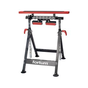 Fortum Podstavec pracovný univerzálny "koza" 4v1, max. 200kg, nastaviteľná výška, 4759985
