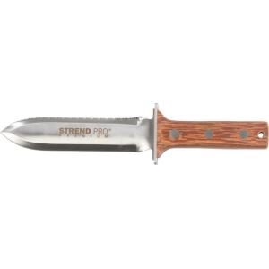 Strend Pro Nôž Premium, HORI HORI, záhradný, s puzdrom, drevená rúčka, univerzálny, 266754